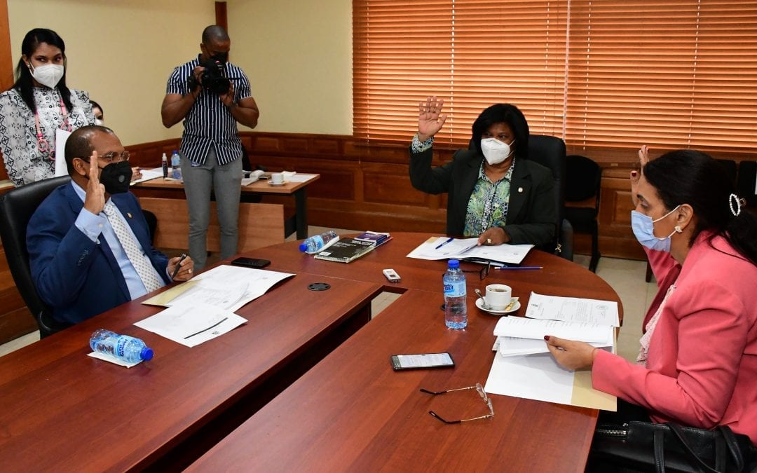 Senadores acuerdan invitar procuradora general para escuchar su opinión sobre proyecto que crea Sistema para erradicar violencia contra las mujeres