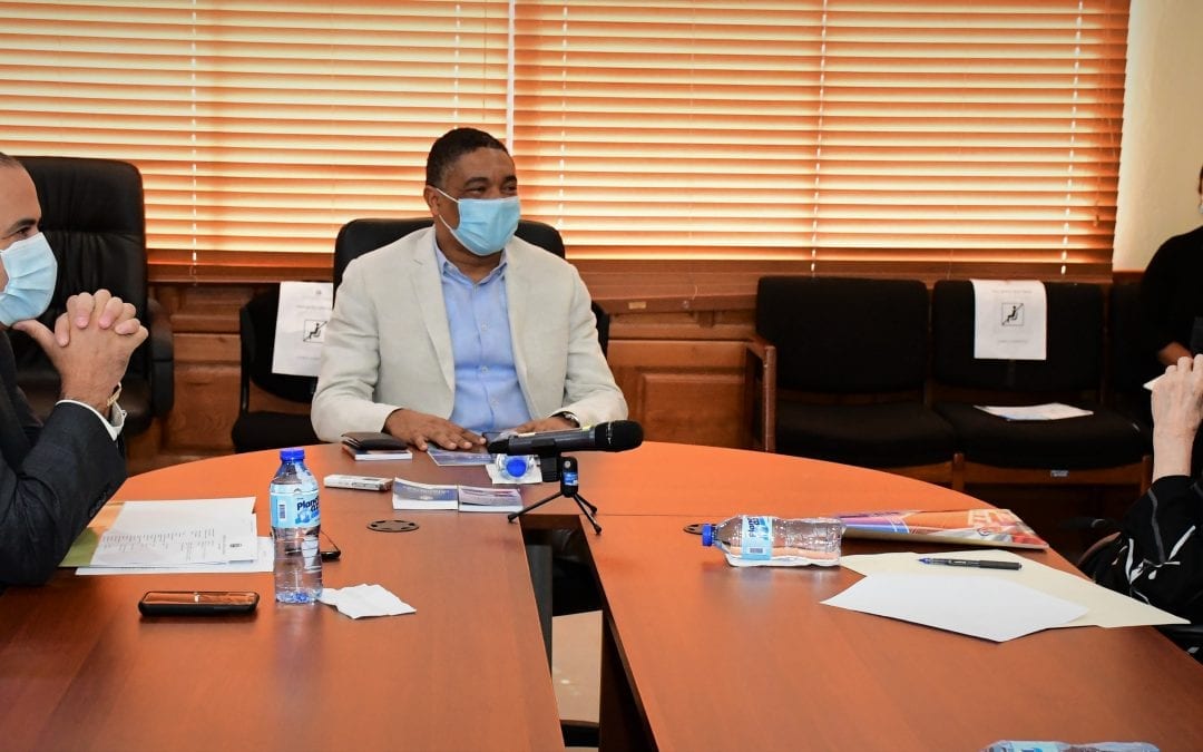 La Comisión de Ética del Senado  socializa con Milagros Ortiz Bosch el proyecto de ley que crea la DIGET