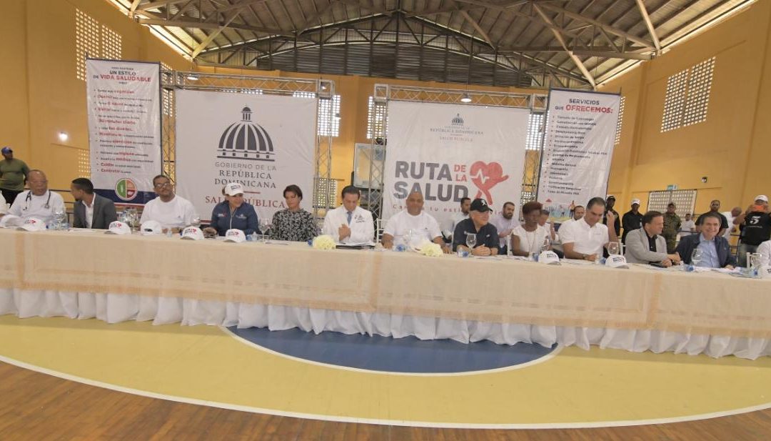 Historial de Noticias 4 Senador Lenin Valdez apertura La Ruta de la Salud en Monte Plata