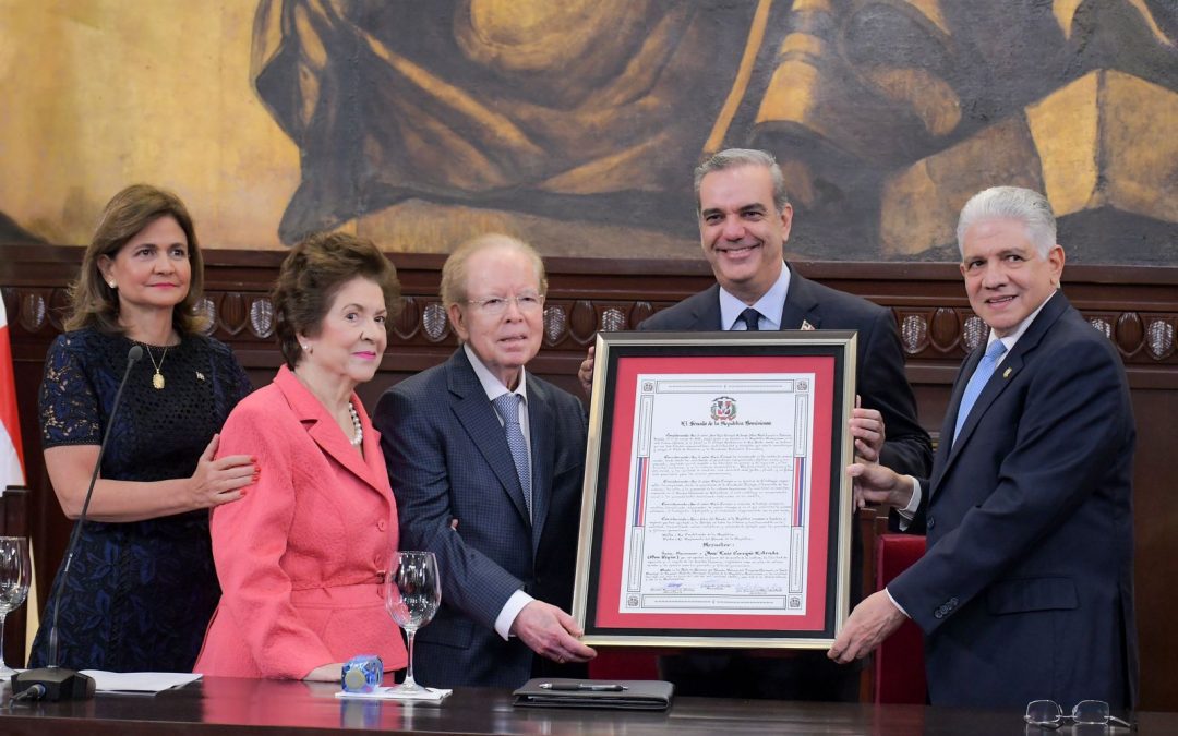 Historial de Noticias 9 Senado reconoce a José Luis Corripio (Don Pepín) por aportes a la cultura, libertad de expresión y derechos humanos