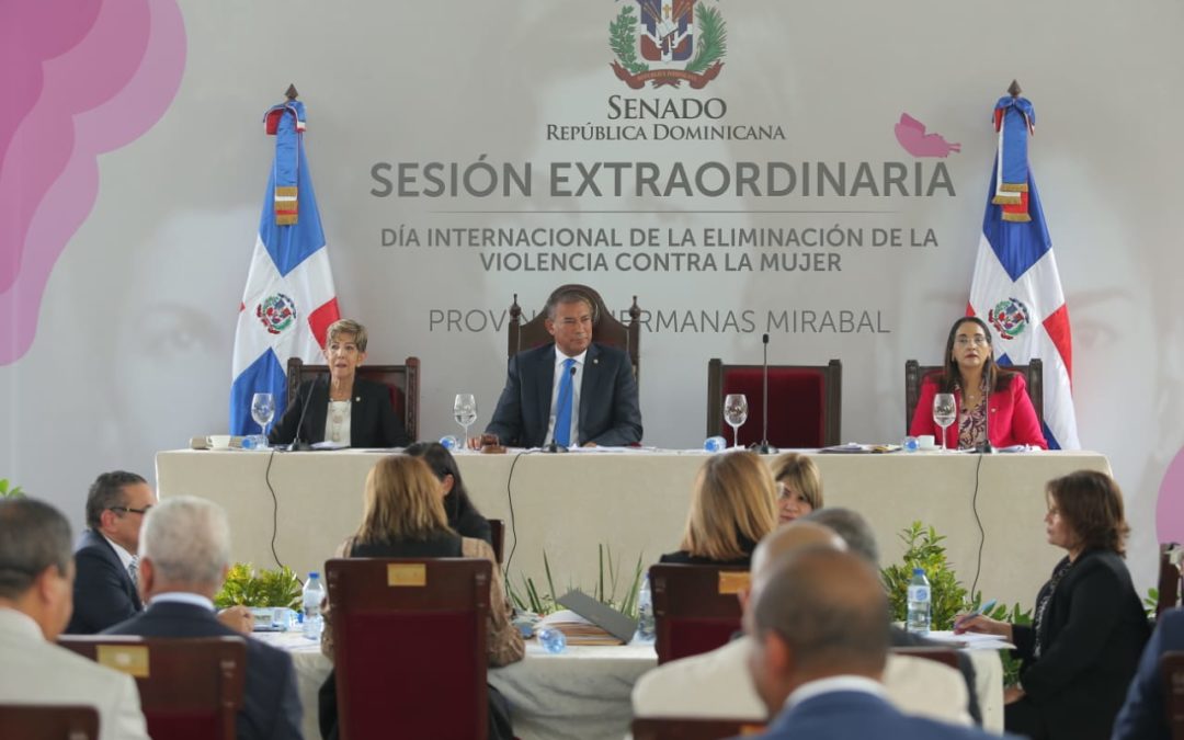 Senado aprueba Resolución rinde homenaje a las hermanas Mirabal