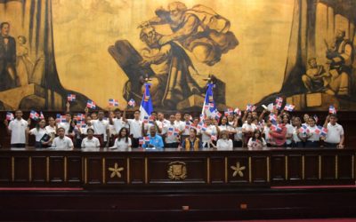 Estudiantes del Colegio Cristiano Nuevo Liceo conocen por dentro el Senado de la República