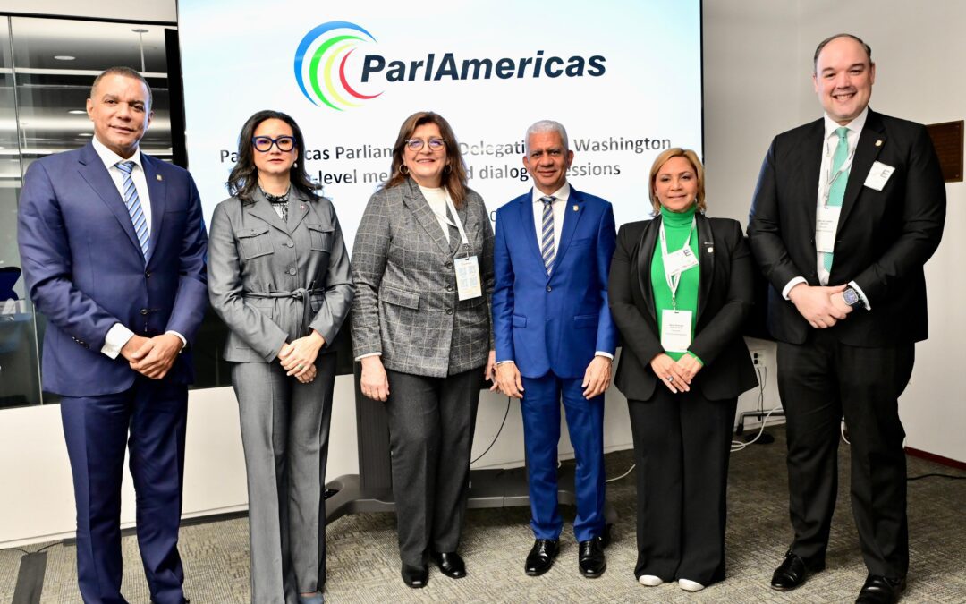 Presidente del Senado ante el ParlAméricas llama a comunidad internacional atender emergencia de crisis haitiana