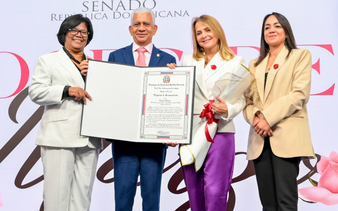 Senado reconoce a 32 mujeres del DN y demás provincias por sus valiosos aportes en diferentes áreas