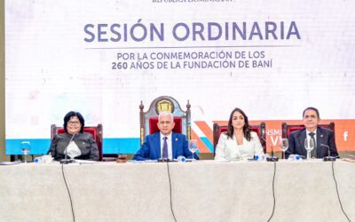 Senado sesiona en Baní por 260 aniversarios de su fundación y aprueba proyecto crea Teletrabajo en RD