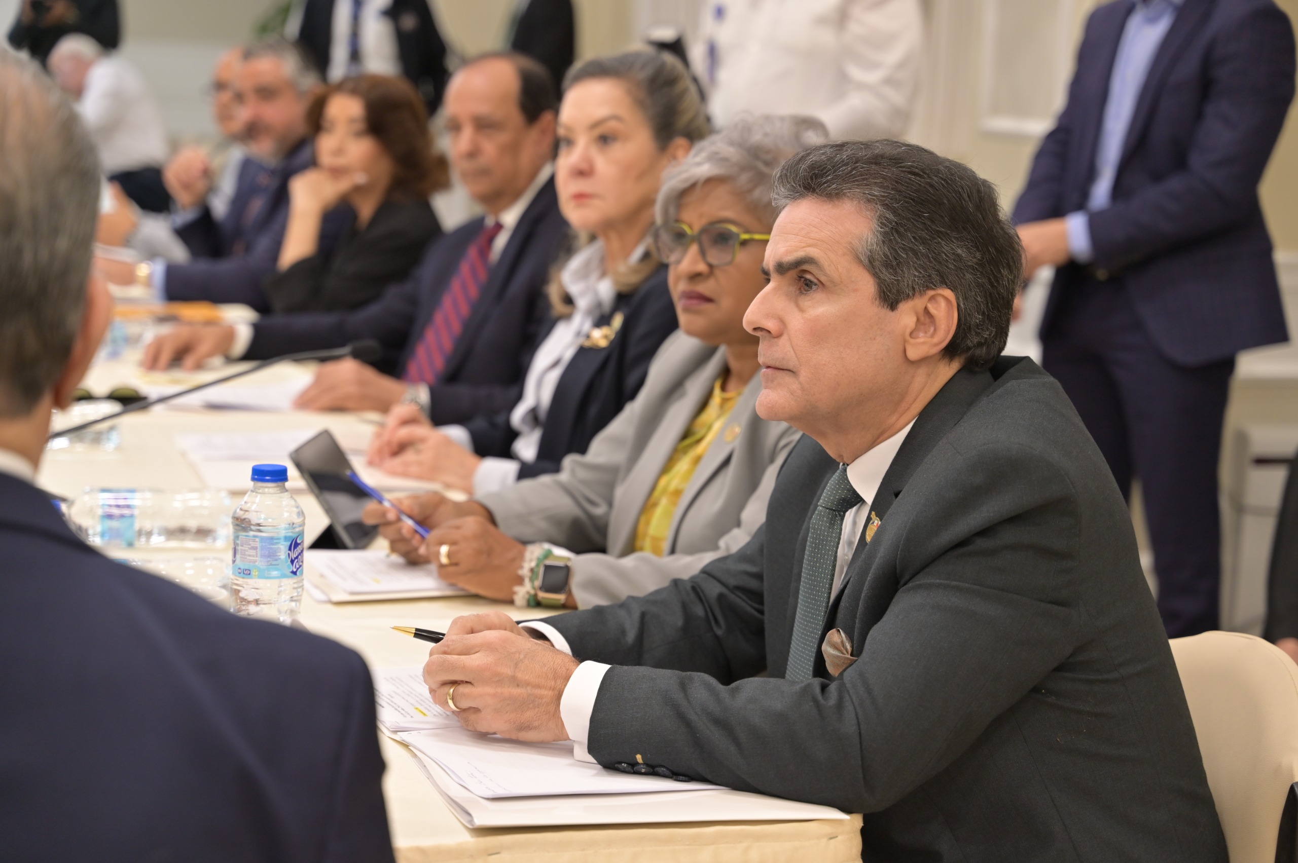 Comisión de Justicia escucha miembros del TSE y JCE sobre proyecto modifica Ley Orgánica del Tribunal Superior Electoral 4 IMG 20240918 WA0037