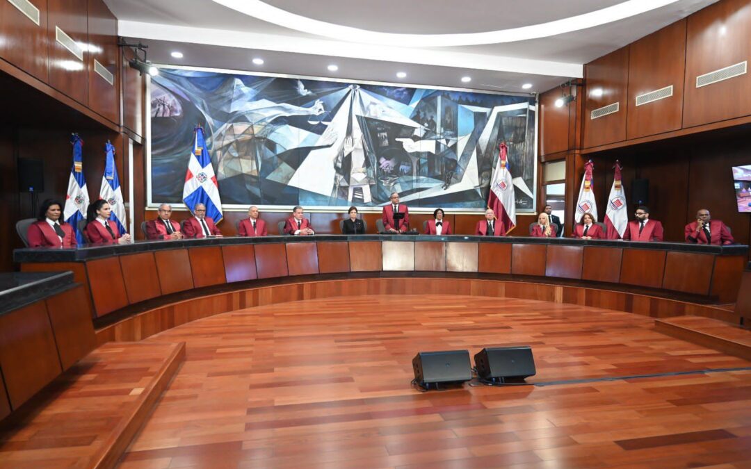 Ricardo de los Santos asiste al acto de rendición de cuentas del Tribunal Constitucional (TC)