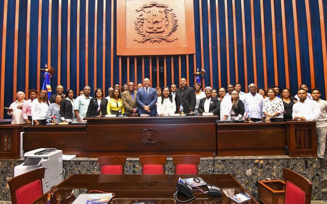 Historial de Noticias 10 Líderes comunitarios de La Romana conocen el Senado de la Republica, y se convierten en senadores por día