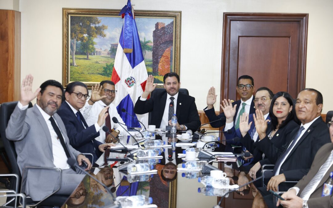 Senadores se reúnen con representantes Ministerio de la Presidencia para analizar ley para la desafectación de varias calles de la Ciudad Juan Bosch