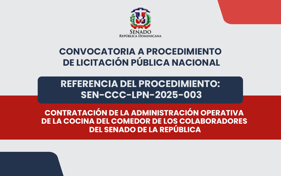 Licitación SEN-CCC-LPN-2025-003