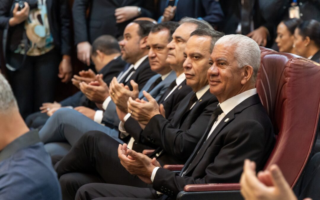 Presidente del Senado, Ricardo de los Santos, participa en Audiencia Solemne de rendición de cuentas del Tribunal Constitucional