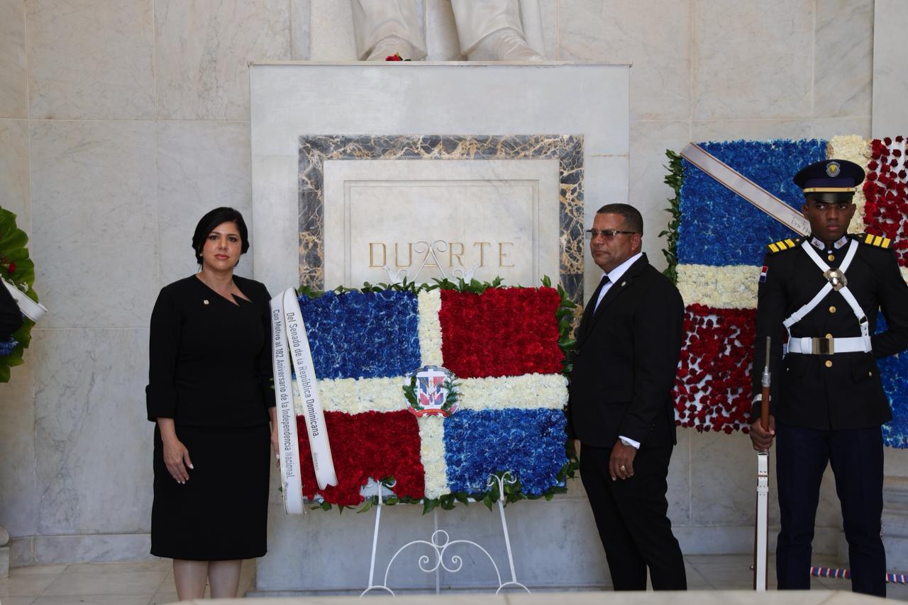 Senado de la República deposita ofrenda floral en el Altar de la Patria por el 182 aniversario de la Independencia Nacional 1 WhatsApp Image 2026 03 02 at 10.45.27 AM 1