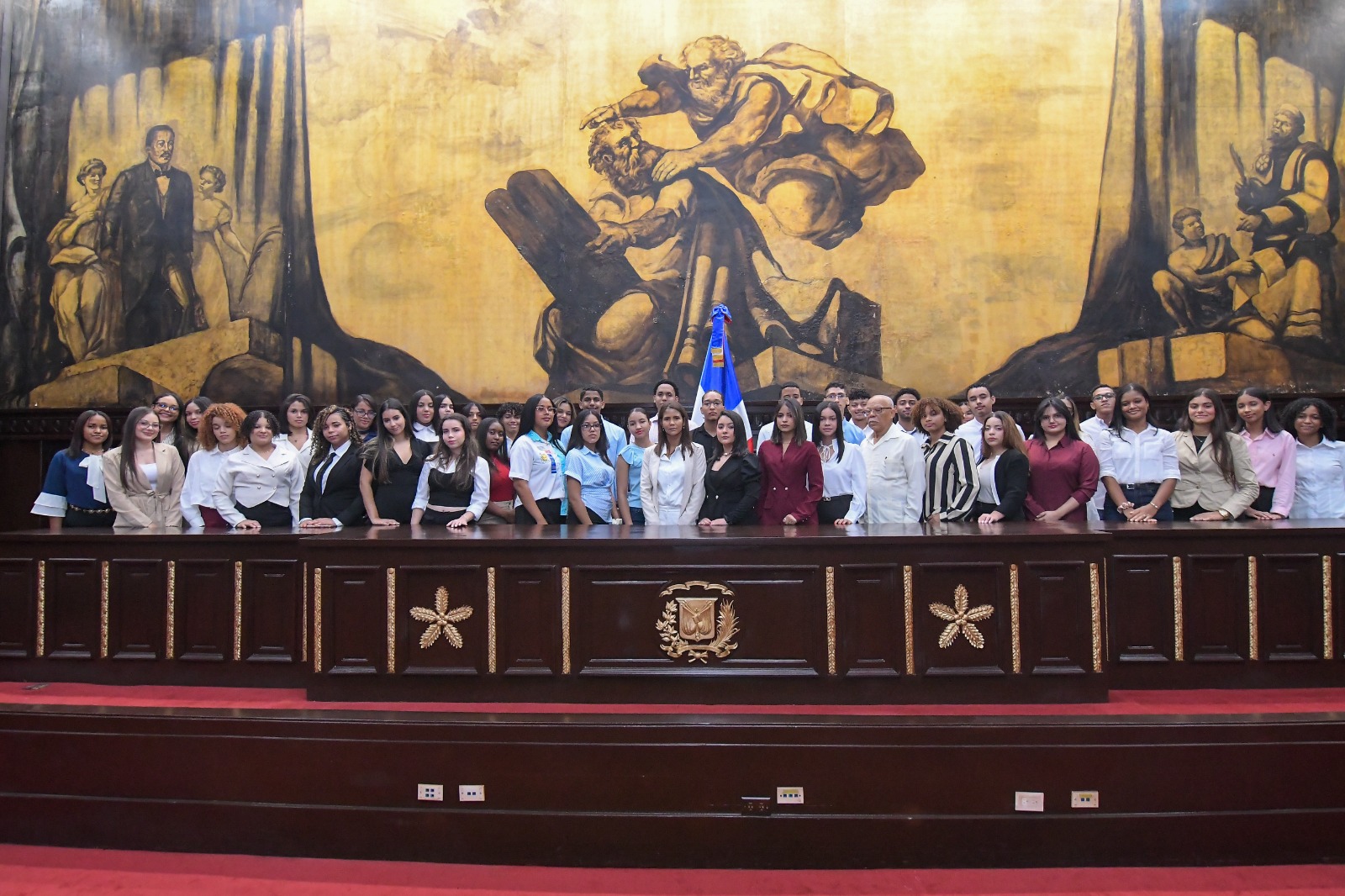 Senado recibe a estudiantes de Sociología de UCATECI, provincia La Vega 1 WhatsApp Image 2026 07 14 at 1.01.12 PM